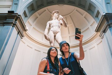 Accademia & Michelangelo's David with Florence Walking Tour 