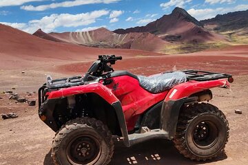 From Cusco Rainbow Mountain and Red Valley in ATVs and Food