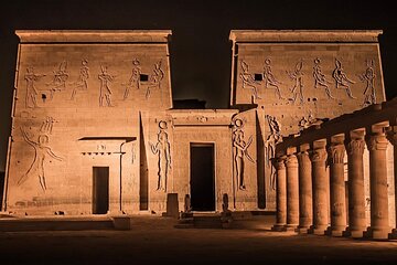 Sound and Light show at Philae Temple in Aswan