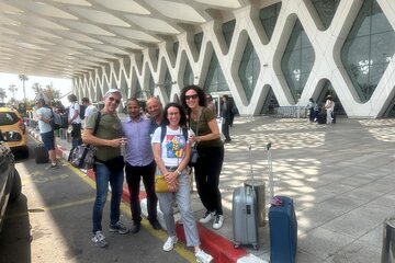 taxi marrakech airport to city centre medina & around morocco 