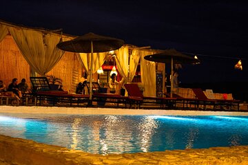Agafay Desert : Camel Ride , Dinner , Fire Show and Swimming pool