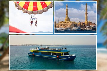 Private City Tour with Catamaran Sea Trip & Parasailing- Hurghada