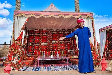 Sahara desert night life in Cairo (2 ways transfer)
