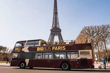 Big Bus Paris Hop on Hop Off Tour Ticket