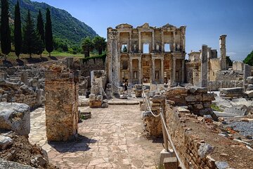 Skip the Line Ephesus and Terrace Houses Tour From Kusadasi