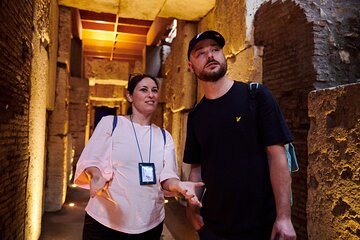 Rome: Private Colosseum, Arena and Underground Tour with Pick-Up