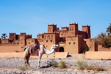 Amazigh Berber Legend Private Kasbah of Ait Benhaddou Ouarzazate