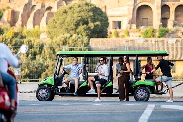 Rome Golf Cart Tour with a Shot of Espresso