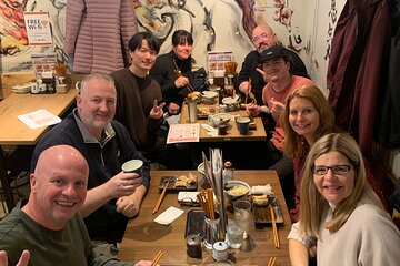 Shibuya Sky Night & Conveyor Belt Sushi Tour