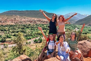Marrakech: Atlas Mountains Waterfalls and 3 Valley with Lunch